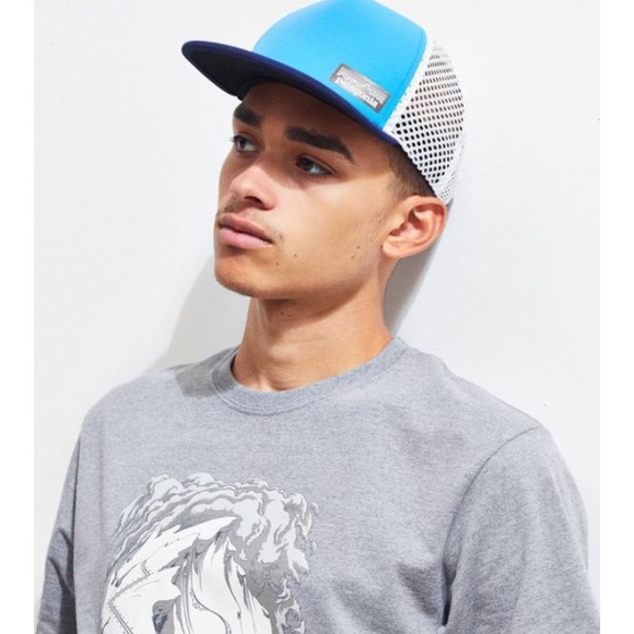 Patagonia blue and white hat NWT - Picture 4 of 4